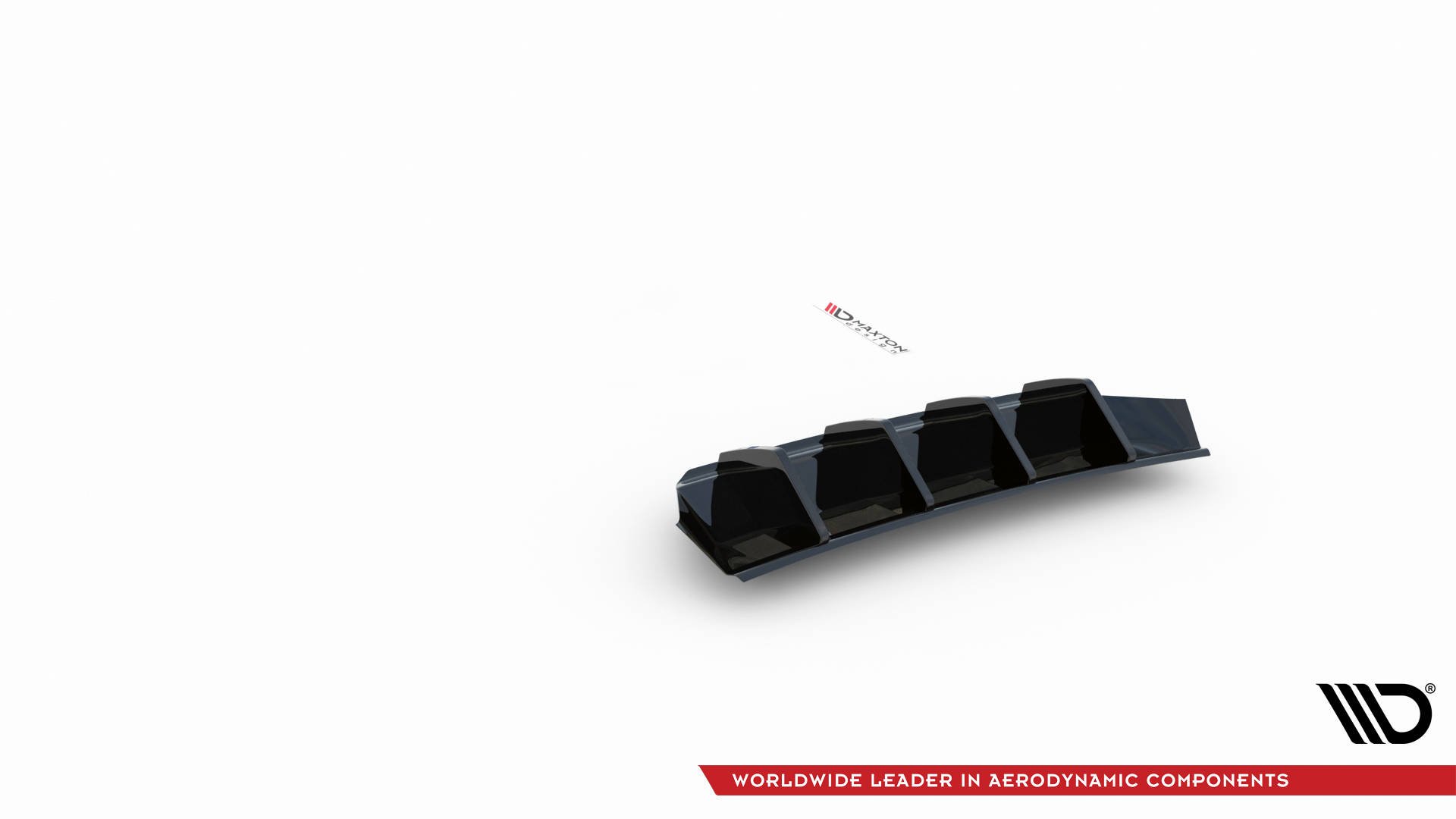 Street+ Heck Ansatz Diffusor V.1 passend für Seat Leon FR ST Mk4 schwarz Hochglanz