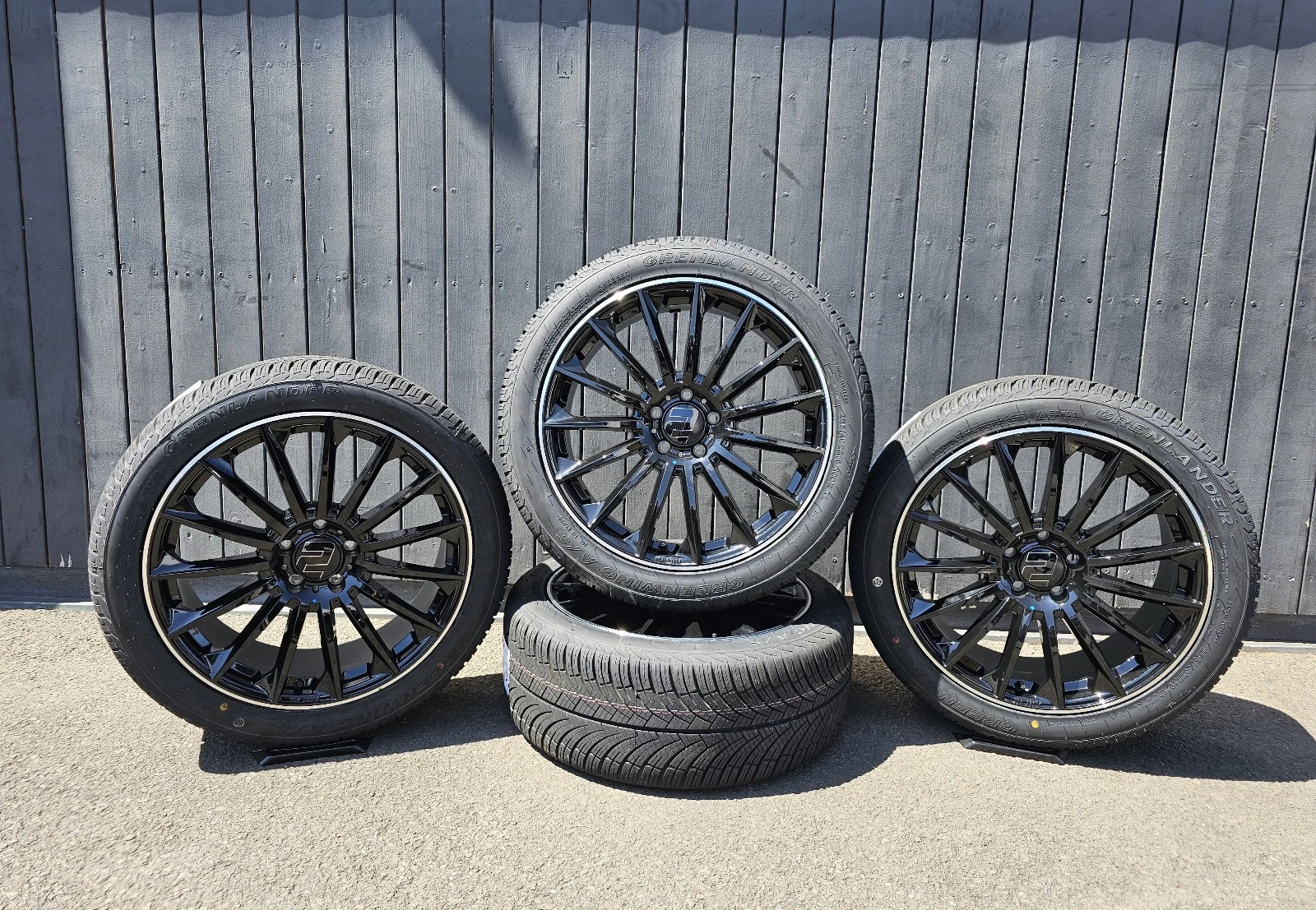 22 Zoll WH39 Alu Felgen für Mercedes AMG EQE-SUV 43 53 4Matic E2EQEX GLA 35 45 s