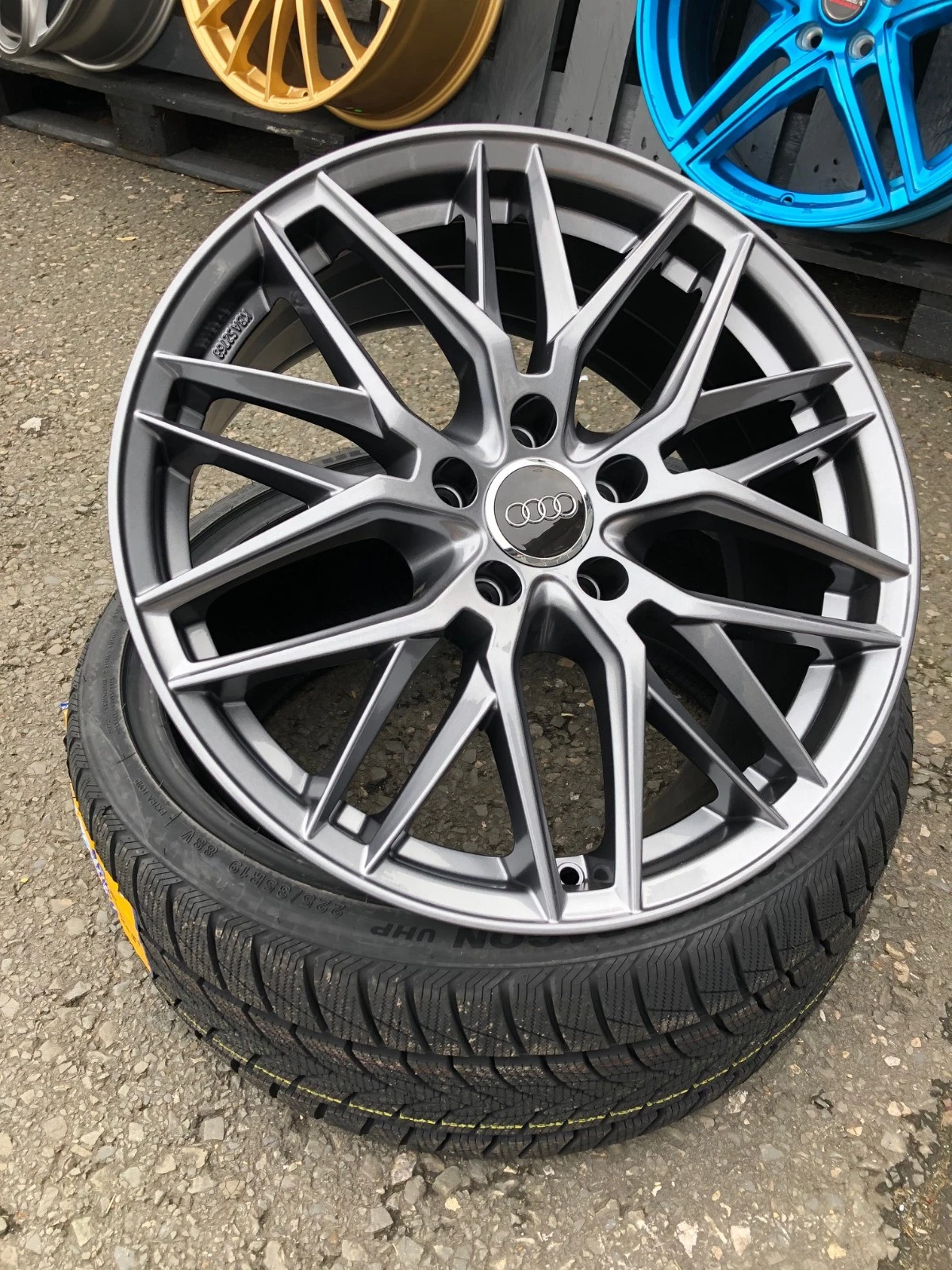 20 Zoll DM08 Felgen für Audi Q2 Q3 SQ2 RSQ3 Q5 SQ5 Q4 Sportback RS S-Line Etron