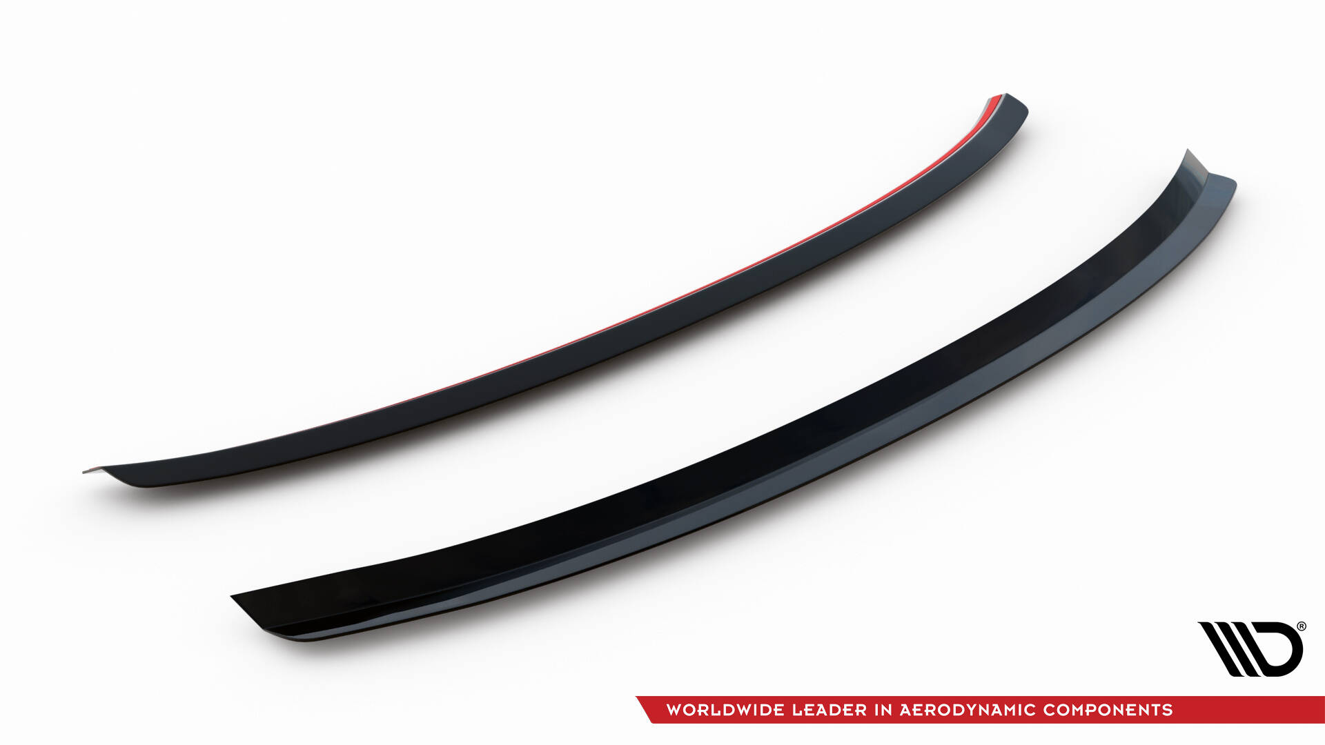 Spoiler CAP für Audi A8 D4 schwarz Hochglanz
