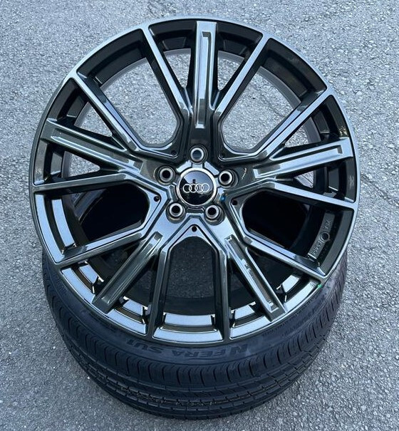 20 Zoll Wheelworld WH34 Alu Felgen 9x20 et21 5x112 grau für SQ7 SQ8 S5