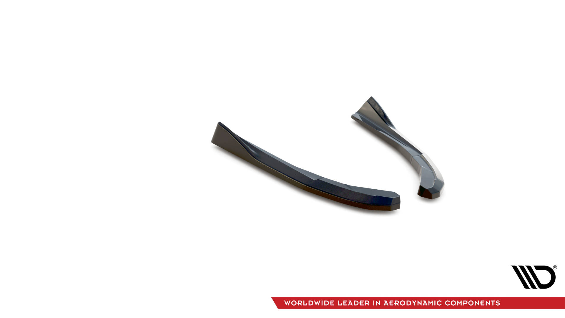 Street+ Heck Ansatz Flaps V.2 passend für BMW 4er Gran Coupe M-Paket G26 schwarz Hochglanz