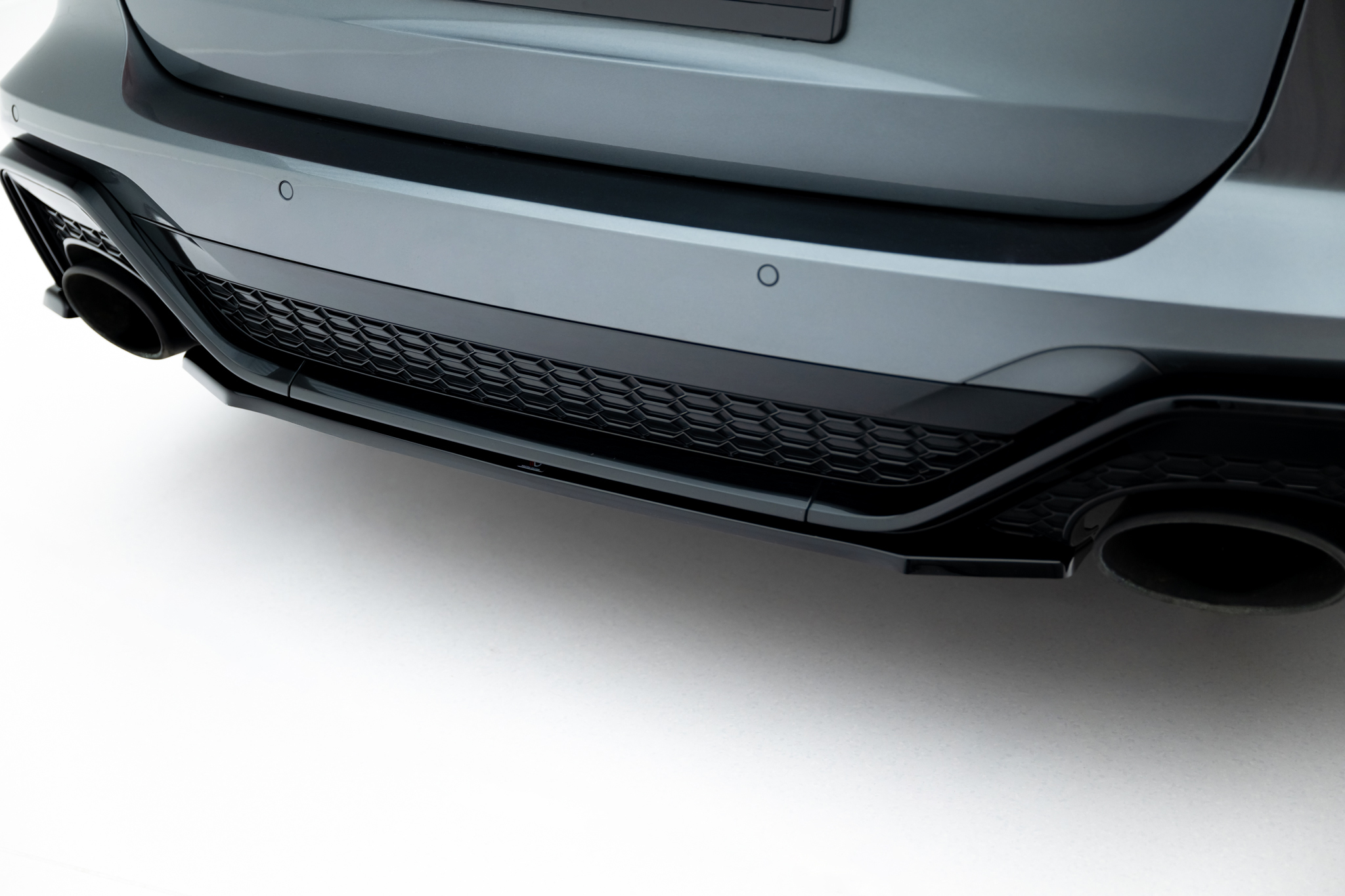 Heckansatz Audi RS6 C8 / C8 Facelift schwarz Hochglanz