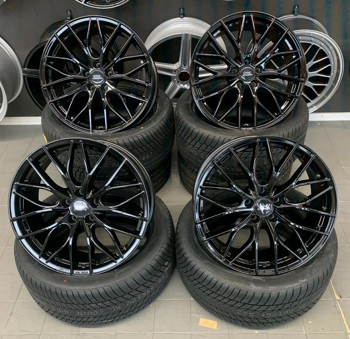 19 Zoll MM01 Felgen für Audi Q3 RS Q3 S-Line VW Arteon Tiguan Touareg R-Line