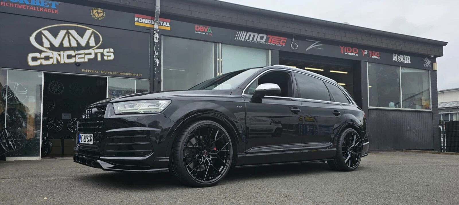 23 Zoll Borbet BY Alufelgen für Audi Q7 Q8 SQ7 VW Touareg R-Line S-Line Felgen