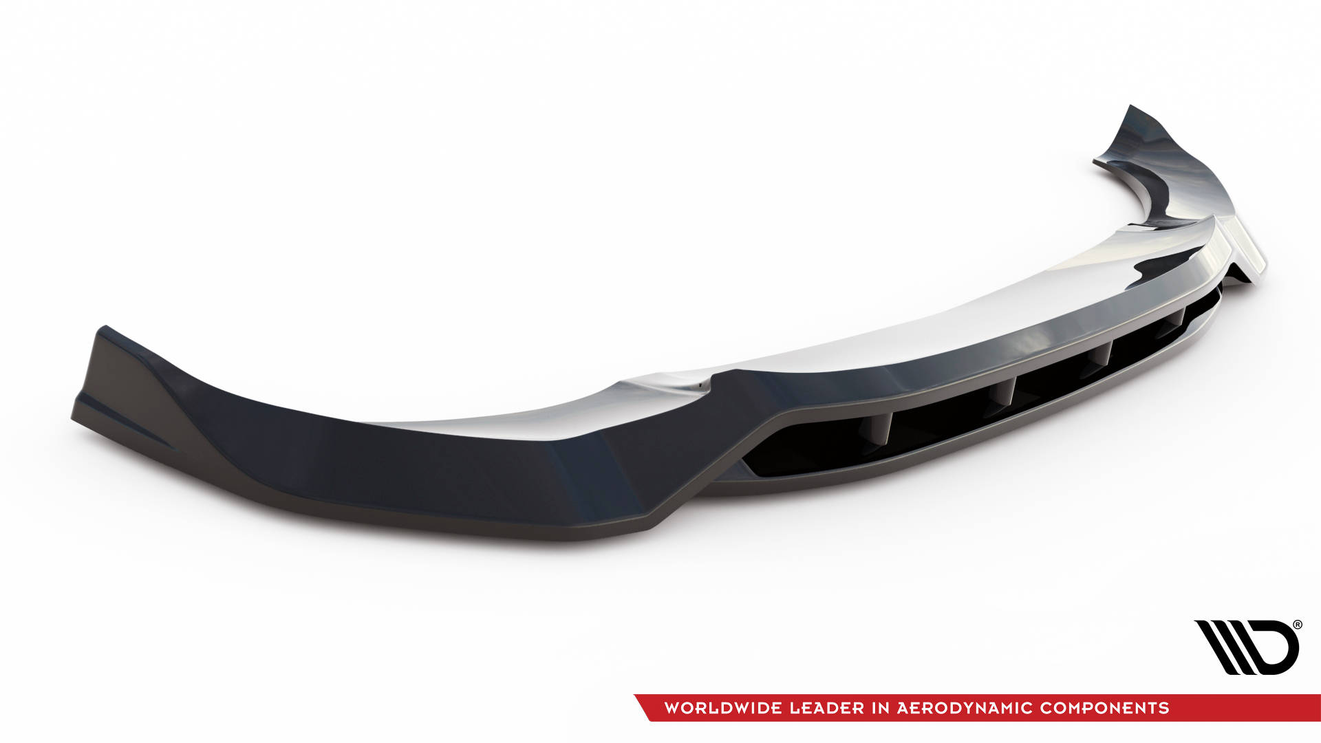 Street+ Spoilerlippe Front Ansatz V.2 passend für BMW X3 M40d / M40i / M-Paket G01 schwarz Hochglanz