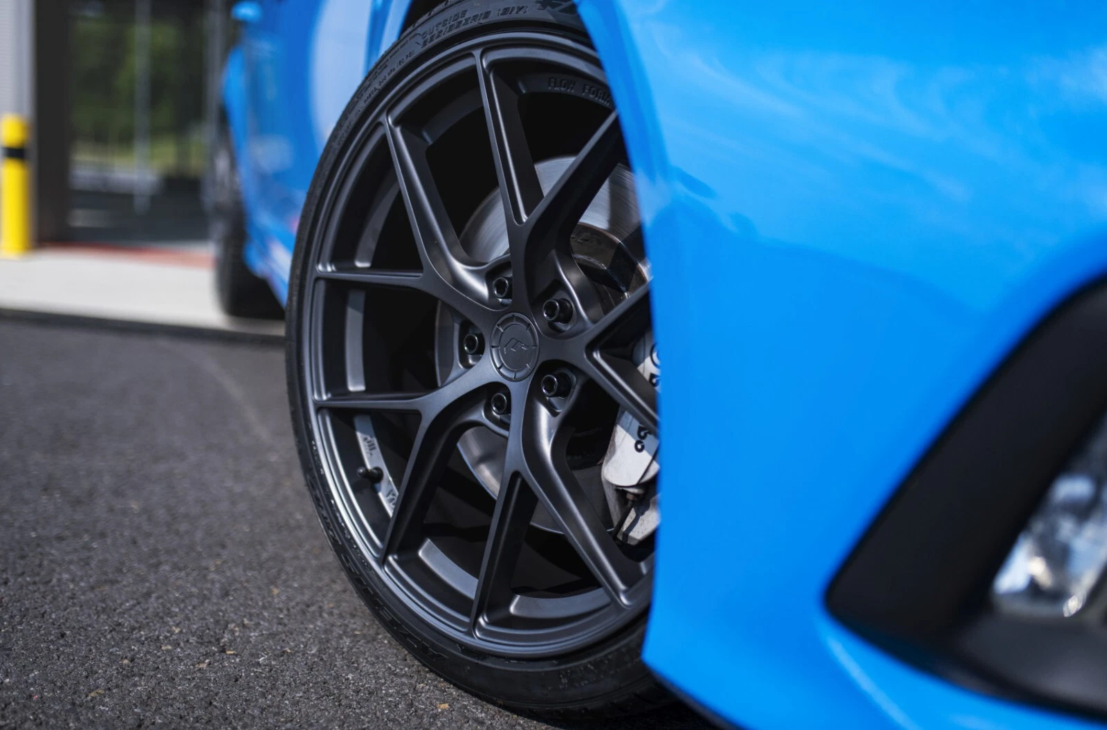 19 zoll SL01 Felgen für Ford Focus Flow Form Matt GRAU 8,9KG