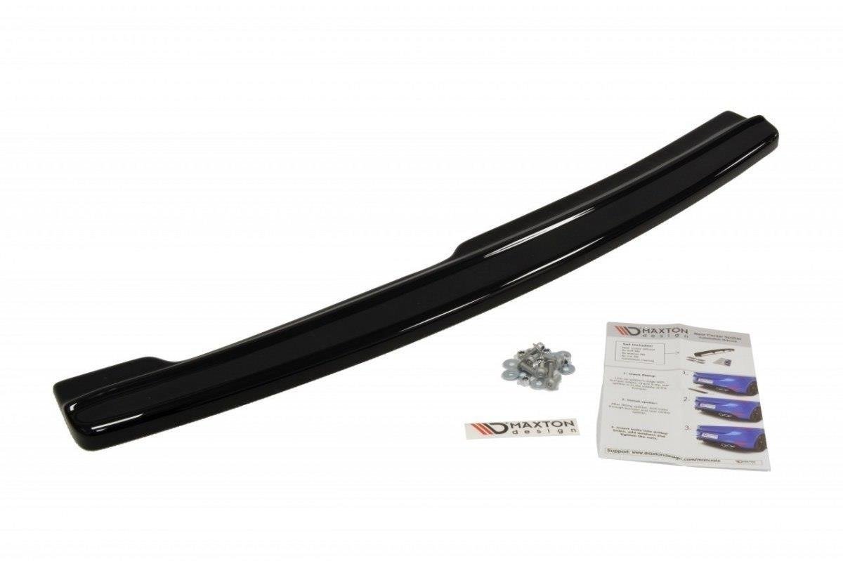 Heckansatz BMW 3er E92 M Paket schwarz Hochglanz