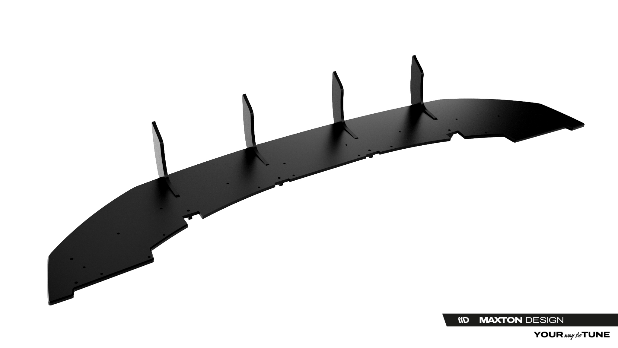 Heckansatz Diffusor passend für CUPRA Born Mk1 schwarz matt